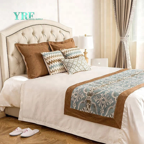 YRF Decoration Cushion 5 Star Hotel Cushions And Bed Runners