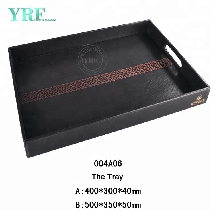 YRF High Quality Elegant Glass Leather Chocolate Tray Hot Selling
