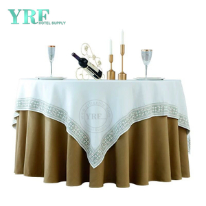 YRF Table Cover Hotel Wedding 4ft linen Polyester Round