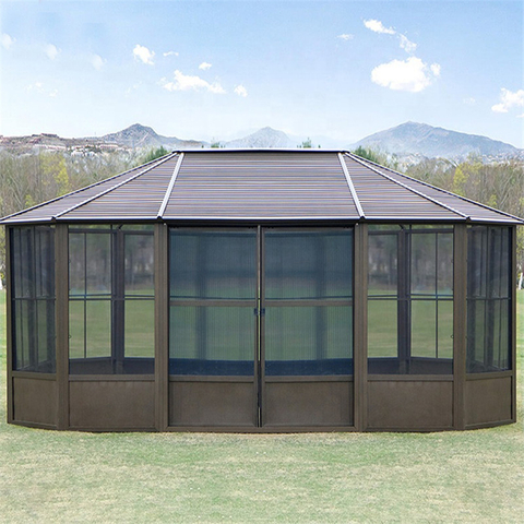 günstigerer Preis Modernes Design Beweglicher Zeltpavillon aus Stahl