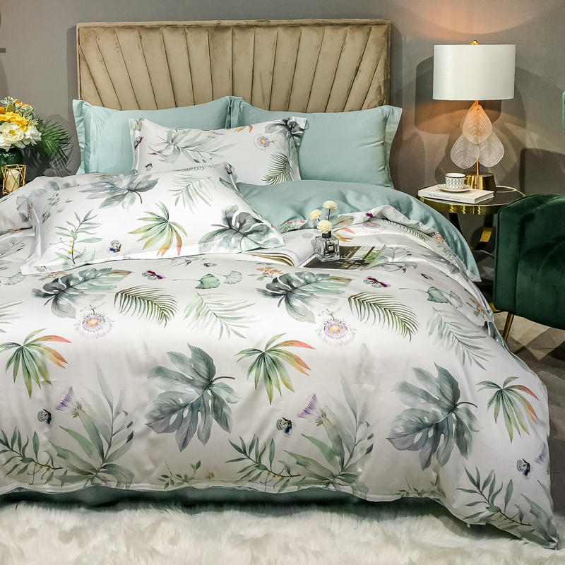 Neues Produkt Bettwäsche Baumwolle bedruckt bequem für Kingsize-Bett